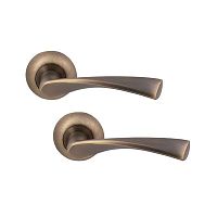 Ручки на розеті COMIT Vela (CM-59) матова антична бронза